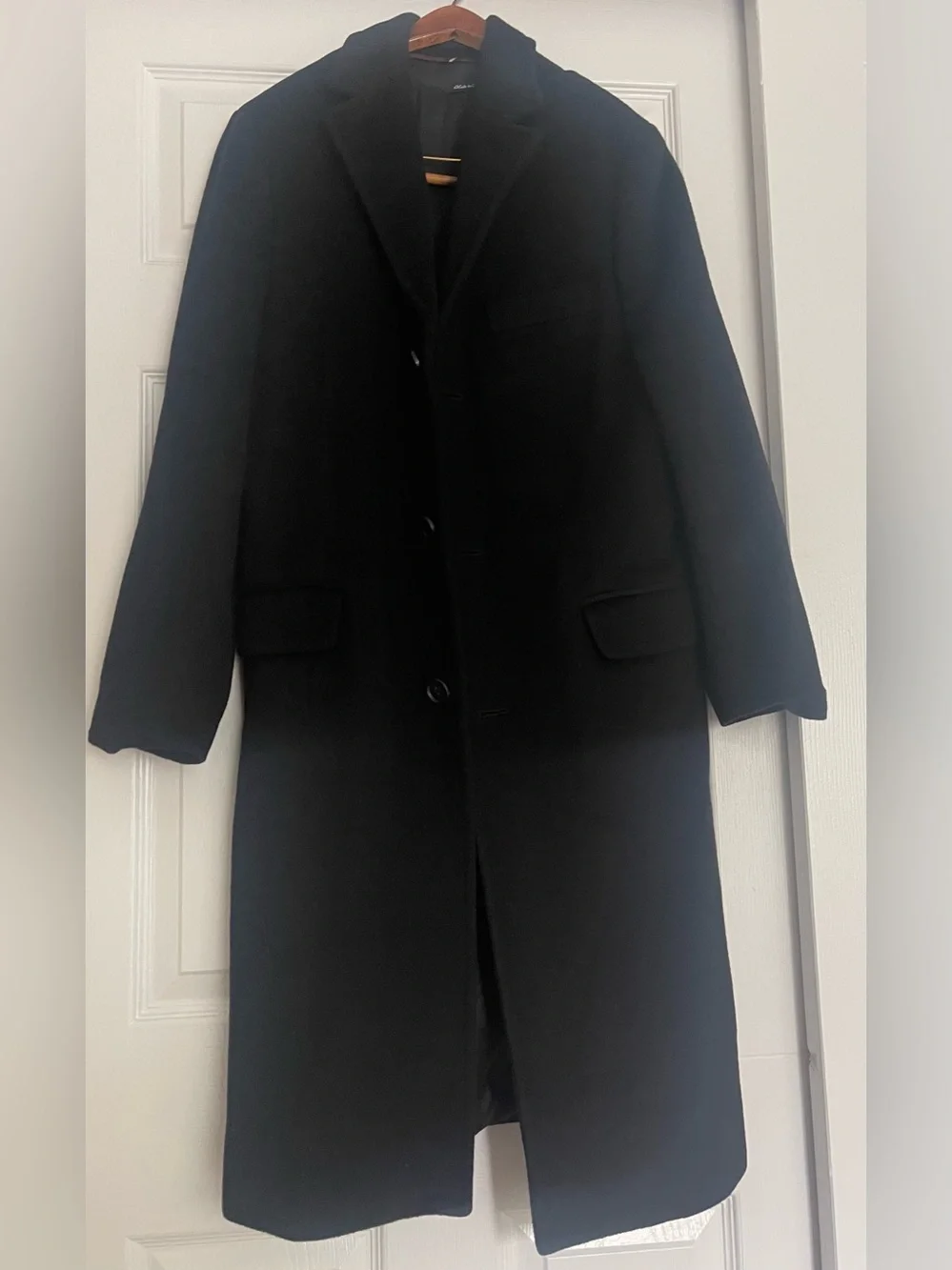 J.Crew Westbourne Topcoat – Size Small – 95% Wool / 5% Cashmere Business Coat